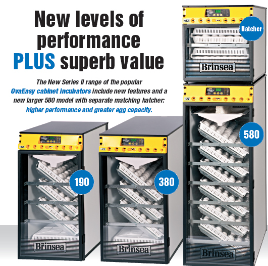 Brinsea Ova-Easy cabinet incubator range