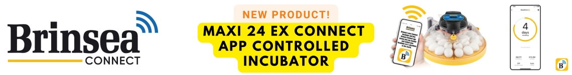 Brinsea Expands Its Line of App-Controlled Incubators with the Maxi 24 EX Connect